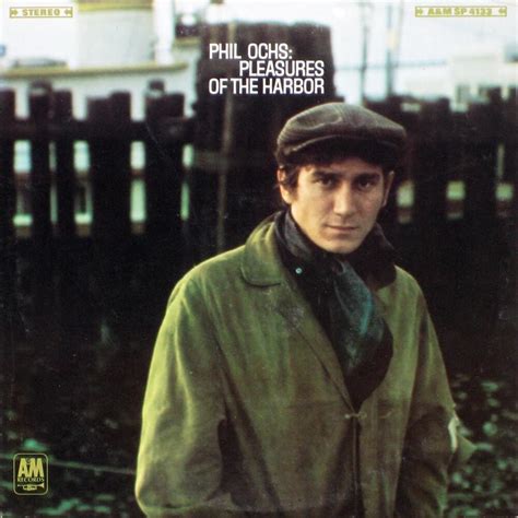 phil ochs outside of a small circle of friends